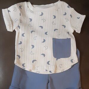 FOCUS KIDS - 2 PC SHORT SET - 12MONTHS